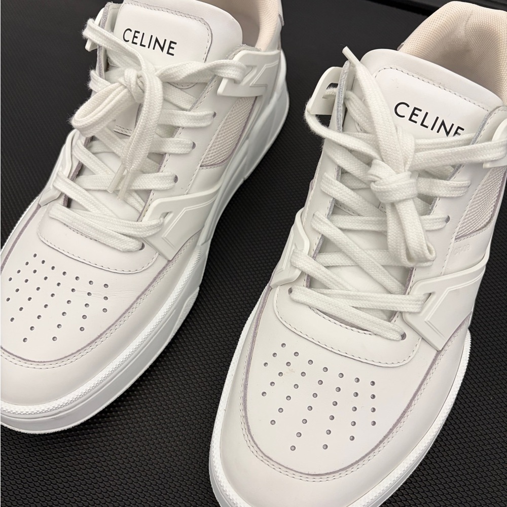 Men Celine CT-09 white low sneakers size 43